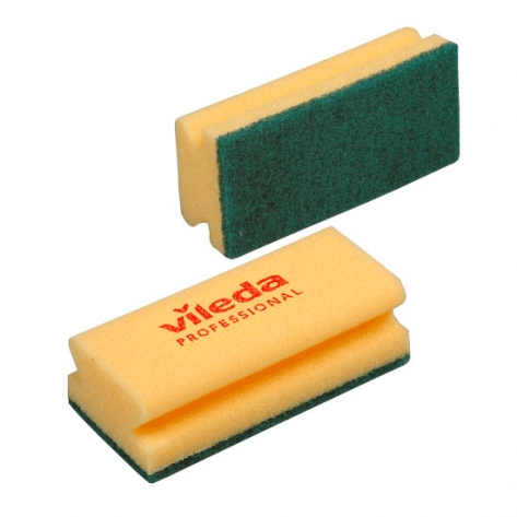 Vileda sponge (green abrasive)